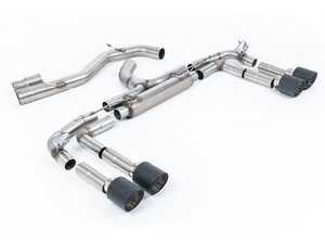ES#4858836 - SSXAU1023 - Race Cat Back With JET-115 Carbon Tips - For anyone looking to improve their sound and aesthetics - Milltek Sport - Audi