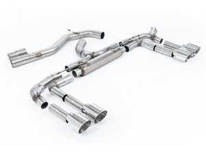 ES#4858838 - SSXAU1019 - Race Cat Back With GT-115 Polished Tips - For anyone looking to improve their sound and aesthetics - Milltek Sport - Audi