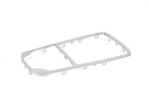 ES#3668925 - 8V0864260B3Q7 - Console Trim Panel - Aluminum - Genuine Volkswagen Audi - Audi