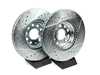 ES#3156726 - K2963 - Power Stop Z23 Evolution Sport Front Brake Kit (312mm) - A high-performance front axle upgrade featuring precision cross-drilled & slotted vented rotors, low-dust carbon-fiber ceramic pads, and replacement installation hardware. - Power Stop - Audi Volkswagen