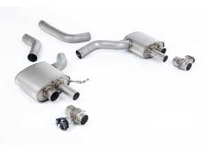 ES#4858875 - SSXAU1048 - Upgrade Kit - Upgrade to Signature Series Titanium Axle Back System from any existing Milltek Sport Stainless Options - Milltek Sport - Audi