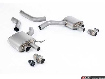 ES#4858875 - SSXAU1048 - Upgrade Kit - Upgrade to Signature Series Titanium Axle Back System from any existing Milltek Sport Stainless Options - Milltek Sport - Audi