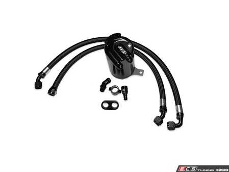 ES#4858898 - 034-101-1021 - Billet Catch Can Kit  - Prevent excessive crankcase oil and water vapors from entering the intake tract! - 034Motorsport - Audi Volkswagen
