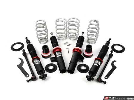 ES#4821628 - 056097LA01 - Tiguan MQB Coilovers  - Features 32 way adjustable damping, variable length, zinc-coated shock bodies and performance sway bar end links - ECS - Volkswagen
