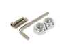 ES#4920882 - 056097la02KT - Tiguan MQB Adjustable Damping Coilover System - With Installation Kit - Features 32 way adjustable damping, variable length, zinc-coated shock bodies and performance sway bar end links. Includes all new mounts, bearings and hardware for a comprehensive suspension package. - ECS - Volkswagen