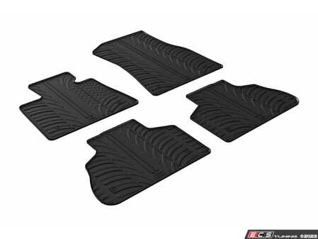 ES#4858947 - V20-5171 - Rubber Floor Mat Set - Protect your carpet and keep your interior looking clean - Vaico - BMW
