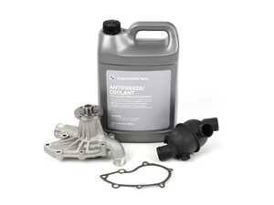 ES#4818123 - 11531315537KT - Water Pump & Thermostat Replacement Kit - Everything you need to replace your water pump and thermostat! Featuring all Genuine BMW components. - Genuine BMW - BMW