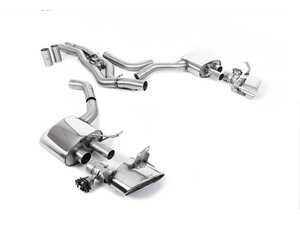 ES#4865885 - SSXAU862 - Resonated Axle-Back With Polished Oval Trims  - For anyone looking to improve their sound and aesthetics - Milltek Sport - Audi