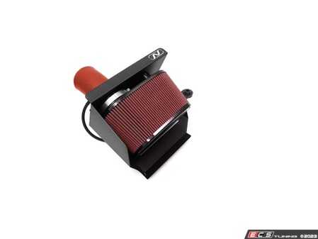 ES#4500306 - 65.10.06RR - P-Flo Air Intake Kit - Red Pipe - Red Oiled Filter - Produce more HP, improve throttle response, and generate more intake/diverter valve volume. - Neuspeed - Audi Volkswagen