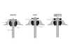 ES#4865836 - PFF85-431W - Front Strut Top Mount Spacers - Pair - Eliminate the all too common gap between the strut tower and top hat - Powerflex Black Series - Volkswagen