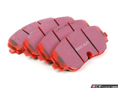 ES#4765703 - DP32448C - Front RedStuff Performance Brake Pad Set - High performance street pad featuring Kevlar technology. - EBC - Audi Volkswagen