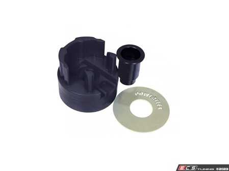 ES#4871300 - PFF85-831BLK - Front Lower Engine Mount Hybrid Bushing (Large) A - Black Series  - A stiffer insert for track use or for the enthusiast looking to get the most out of their car. - Powerflex - Volkswagen