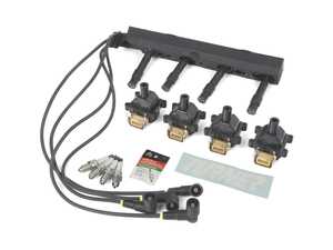 ES#3426700 - e30m42iskKT2 - Ignition Service Kit - Restore your ignition system using high quality Bremi ignition coils and wires with NGK spark plugs - Assembled By ECS - BMW