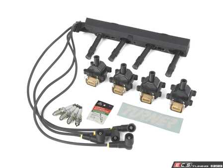 ES#3426700 - e30m42iskKT2 - Ignition Service Kit - Restore your ignition system using high quality Bremi ignition coils and wires with NGK spark plugs - Assembled By ECS - BMW