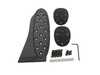 ES#4505216 - SP3MINIMTBLACK - ECS Performance Pedal Set - Manual Transmission  - Black anodized aluminum; designed with the enthusiast driver in mind. The right grip & slip where you need it. - ECS - MINI