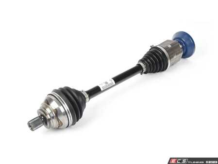ES#4756807 - 5WA407272R - Front Axle Assembly - Right - Driveshaft with inner and outer CV joints - Genuine Volkswagen Audi - Audi Volkswagen