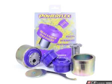 ES#4871804 - PFF3-802G - Caster Adjustable Front Lower Radius Arm To Chassis Bushing (65mm) - Street  - 100% stiffer than the original rubber bushing to withstand increased loading seen by this position on the car. - Powerflex - Audi