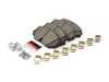 ES#4839871 - 3QF698151F - Front NAO Ceramic OE Equivalent Pad - Quality brake pads from an original equipment supplier, dust reduction - Brembo - Volkswagen