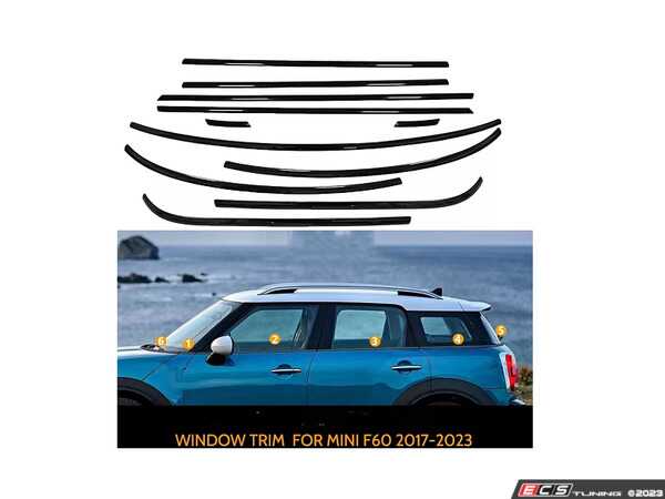 Rivestimento Della Linea Di Cintura Nero Lucido - Per Modelli - Foto 5