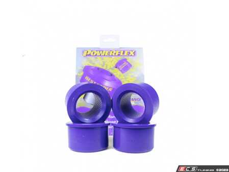 ES#2651174 - PFR57-409x2 - Performance Polyurethane Rear Trailing Arm Support Plate Bushings - Helps maintain proper suspension geometry for improved handling and less "rear steer" feeling - Powerflex - Porsche