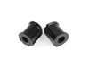 ES#2651129 - PFF57-209-21Bx2 - Race Polyurethane Sway Bar Bushing Set - Stiffer bushings allow sway bars to work at their fullest potential. For 21mm rear sway bar. - Powerflex Black Series - Porsche