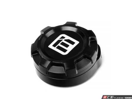 ES#4871881 - IEGAUU1 - IE Aluminum Washer Fluid Cap  - Sleek black anodized finish complete with a subtle iE logo - Integrated Engineering - Audi Volkswagen Porsche