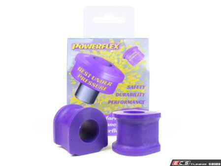 ES#2650434 - PFF57-601-22x2 - Performance Polyurethane Front Sway Bar Bushing Set - Stiffer bushings allow sway bars to work at their fullest potential. For 22mm front sway bar. - Powerflex - Porsche