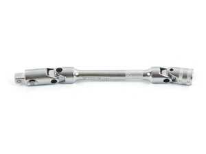 ES#4840122 - DSE68A - 3/8" Dual Swivel Extension, 8" Long With Spring-Loaded Square Drive - A sturdy extension with dual swivel heads to get to hard-to reach areas! - VIM Tools - Audi BMW Volkswagen Mercedes Benz MINI Porsche
