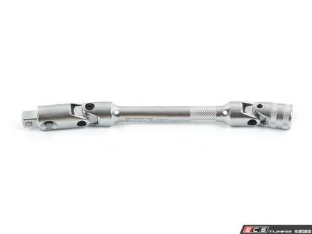 ES#4840122 - DSE68A - 3/8" Dual Swivel Extension, 8" Long With Spring-Loaded Square Drive - A sturdy extension with dual swivel heads to get to hard-to reach areas! - VIM Tools - Audi BMW Volkswagen Mercedes Benz MINI Porsche