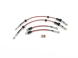 Exact-Fit Stainless Steel Brake Line Set - Front & Rear