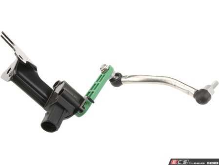 ES#4872016 - 8R0941285F - Front Headlight Level Sensor - Left - Secured to the left front control arm and body - URO - Audi