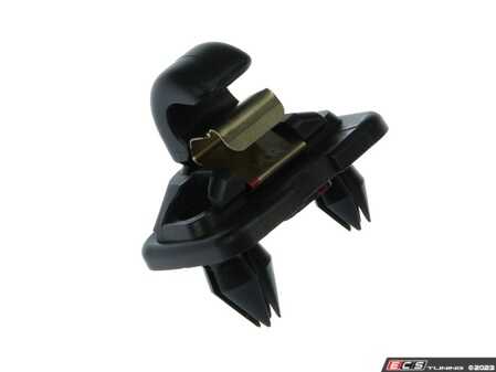 ES#4872057 - 8W0857562A4PK - Sun Visor Clip - Black - Priced Each  - Fits the left or right side - URO - Audi