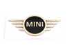ES#4779064 - 51145A32482 - Trunk Emblem - Silver  - Stock trunk emblem that mounts on the upper center. Bronze silver color even though MINI calls it silver. - Genuine MINI - MINI