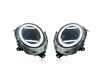 ES#4872094 - MINIF56HLF66 - Sequential Projector LED DRL Headlights - Pair   - F66 Style Full LED DRL and Amber Turn Signal, Driver and Passenger Side For your F55 F56 F57 F54 **Only Fit for MINI with OEM Halogen Head Light** - ZiZa - MINI