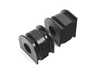 ES#4842829 - PFF5-5703x2-26.5 - BMW E9X 3 Series - X1 XDrive Front Sway Bar Mounting Bushings 26.5mm (Black Series) - Powerflex 26.5mm Front Sway Bar Mounting Bushings for the BMW E9X 3 Series and X1 xDrive are an excellent upgrade for drivers seeking improved handling, durability, and sway bar performance without compromising daily drivability. - Powerflex Black Series - BMW