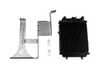 ES#4872111 - 034-102-1007 -  Auxiliary Side Mount Radiator Upgrade Kit - Includes everything you need to replace your factory side mount radiator with the larger CSF Radiator - 034Motorsport - Audi