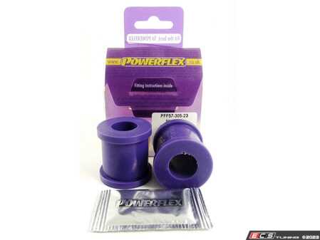 ES#2651735 - PFF57-305-23x2 - Performance Polyurethane Sway Bar Bushing Set - Stiffer bushings allow sway bars to work at their full potential. For 23mm front sway bar. - Powerflex - Porsche