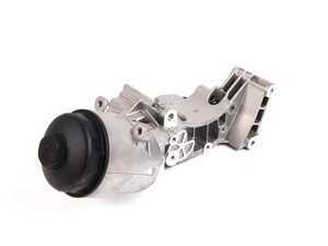 ES#23884 - 11421713838 - Oil Filter Housing - Includes seal, filter and cap - Genuine BMW - BMW
