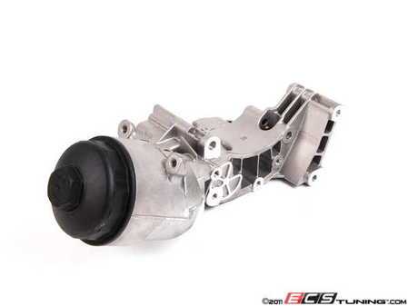 ES#23884 - 11421713838 - Oil Filter Housing - Includes seal, filter and cap - Genuine BMW - BMW
