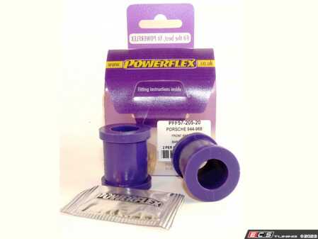 ES#2651612 - PFF57-205-20 - Performance Polyurethane Sway Bar To End Link Bushing Set - Street - Stiffer bushings allow sway bars to work at their fullest potential. For 20mm front sway bar. - Powerflex - Porsche