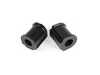 ES#2650858 - PFF57-209-19B - Race Polyurethane Sway Bar Bushing Set - Stiffer bushings allow sway bars to work at their fullest potential. For 19mm rear sway bar. - Powerflex Black Series - Porsche