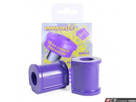 ES#2650293 - PFF57-209-19 - Performance Polyurethane Sway Bar Bushing Set - Stiffer bushings allow sway bars to work at their fullest potential. For 19mm rear sway bar. - Powerflex - Porsche