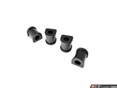 ES#2651598 - PFR57-412-18Bx4 - Race Polyurethane Sway Bar Bushing Set - Stiffer bushings allow sway bars to work at their fullest potential. For 18mm rear sway bar. - Powerflex Black Series - Porsche