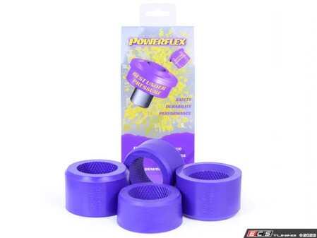 ES#2651522 - PFR57-411x2 - Performance Polyurethane Rear Trailing Arm Spring Plate Bushing Set - Helps maintain proper suspension geometry for improved handling and less "rear steer" feeling - Powerflex - Porsche