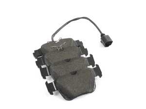 ES#4477157 - 8Y0698451B - Rear Brake Pad Set  - Includes Retaining Clips, does not include wear sensor - Genuine Volkswagen Audi - Audi