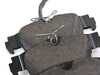 ES#4477157 - 8Y0698451B - Rear Brake Pad Set  - Includes Retaining Clips, does not include wear sensor - Genuine Volkswagen Audi - Audi