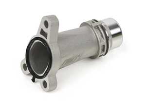 ES#4841460 - 11118511205 - Aluminum Coolant Flange Connector - Located on the side of the engine block, includes gasket - Rein - BMW MINI