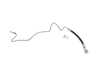 ES#2882352 - 1J0611764AD - Rear Hard Brake Hose - Right - Brake line from mid brake hose to brake caliper, includes banjo bolt to caliper - Vaico - Audi Volkswagen