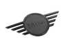ES#4779066 - 51145A34130 - Trunk Emblem Piano Black "Black Line" - Upgrade that faded or damaged chrome with new black line badge - Genuine MINI - MINI