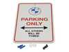ES#4827861 - 82125B4FE89 - BMW Parking Sign - Let everyone know your driveway is for BMW Parking Only! - Genuine BMW - BMW